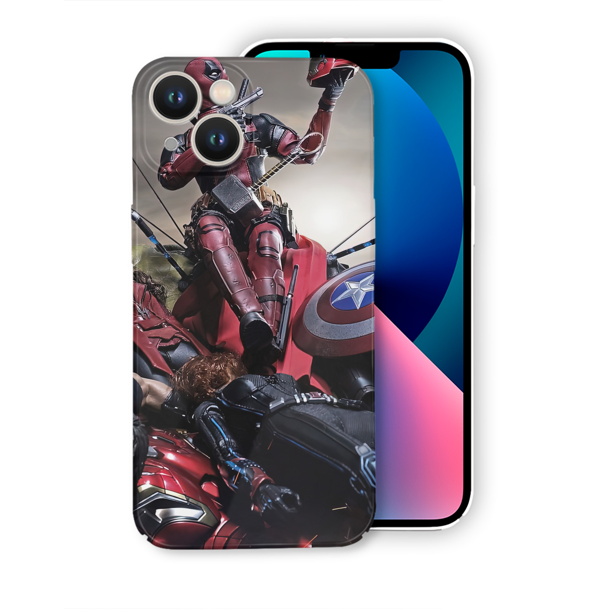 （画像用） Deadpool デッドプール 【iPhone 14シリーズ対応】ハードケース